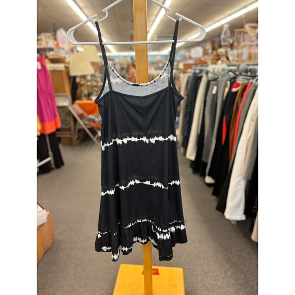 Shein Black & White Tie-Dye Tank Top Dress Size S Women - Picture 2 of 3
